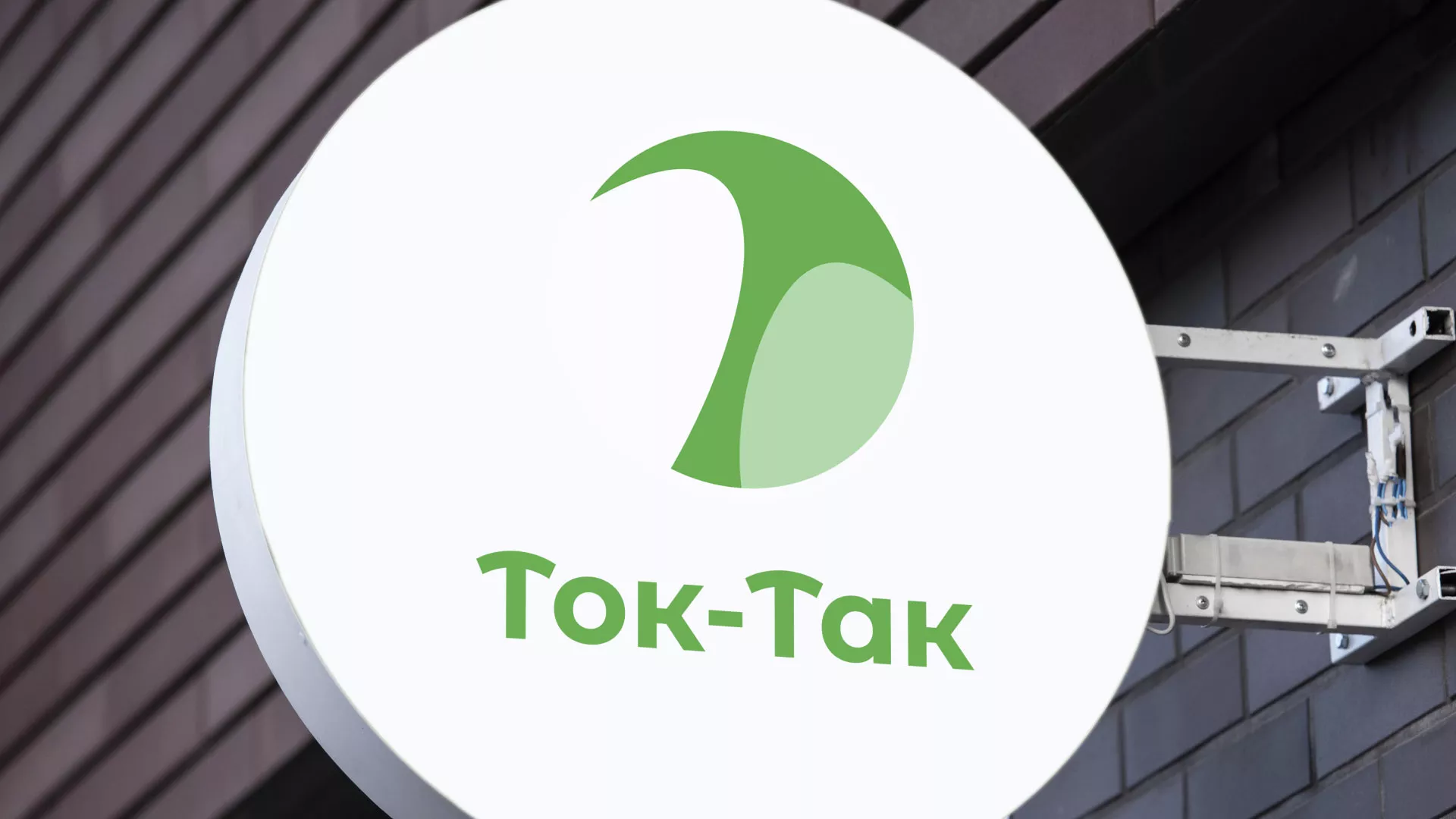 Разработка логотипа аутсорсинговой компании «Ток-Так» в Плёсе